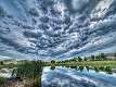 13: 05-23 Clouds At Dusk Over The Pond