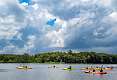 10: 08-19 Kayakers On The Waccamaw River