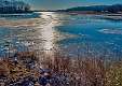 12: 12-26 Sunbeam And Ice On The Shark River