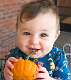 11: 10-28 Maeve Smiling With A Pumpkin