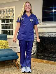 64: Hannah Ready For Nursing School-1